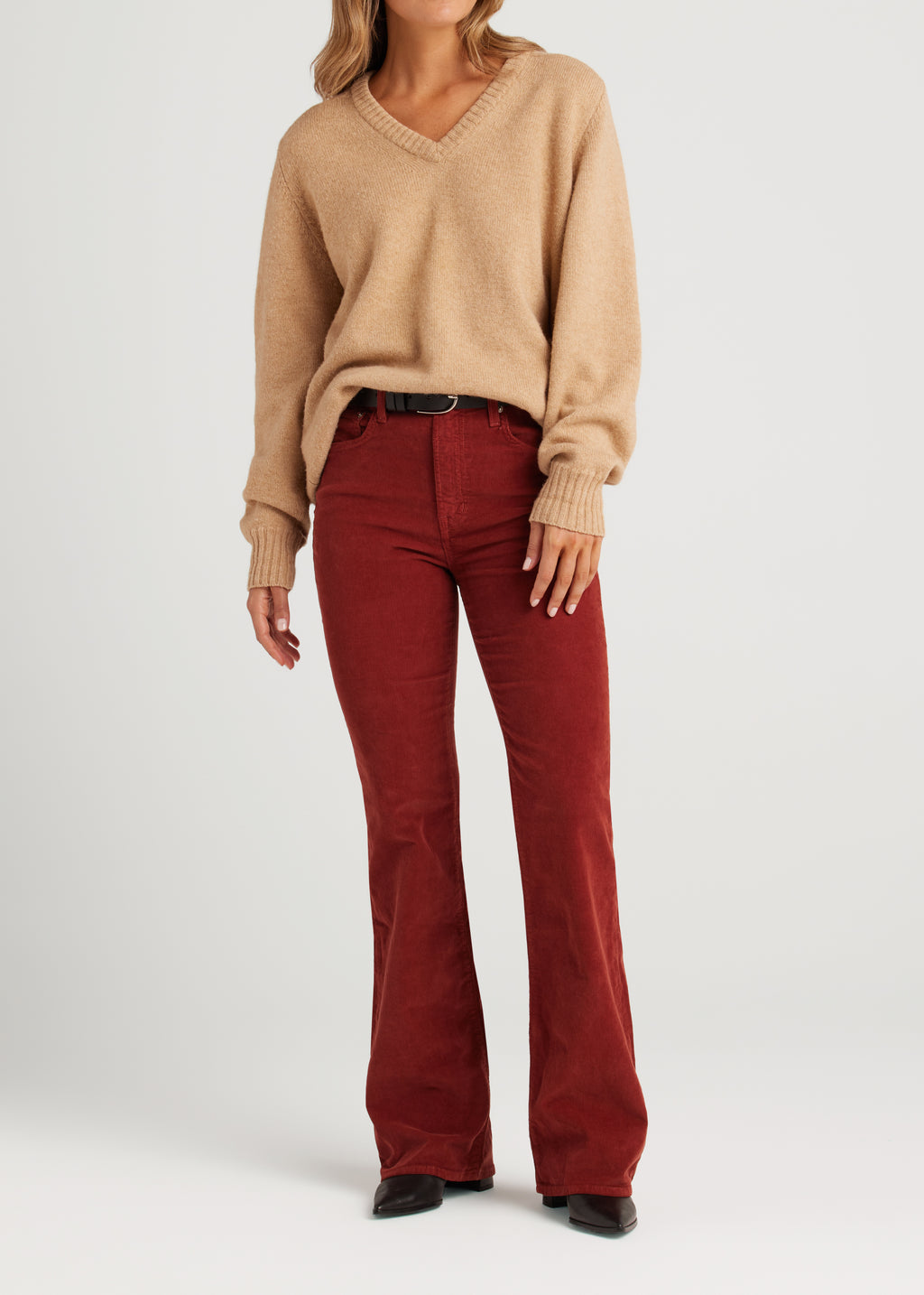 Edwin USA | Women's Bootcut Jeans | Ryder Corduroy in Spice