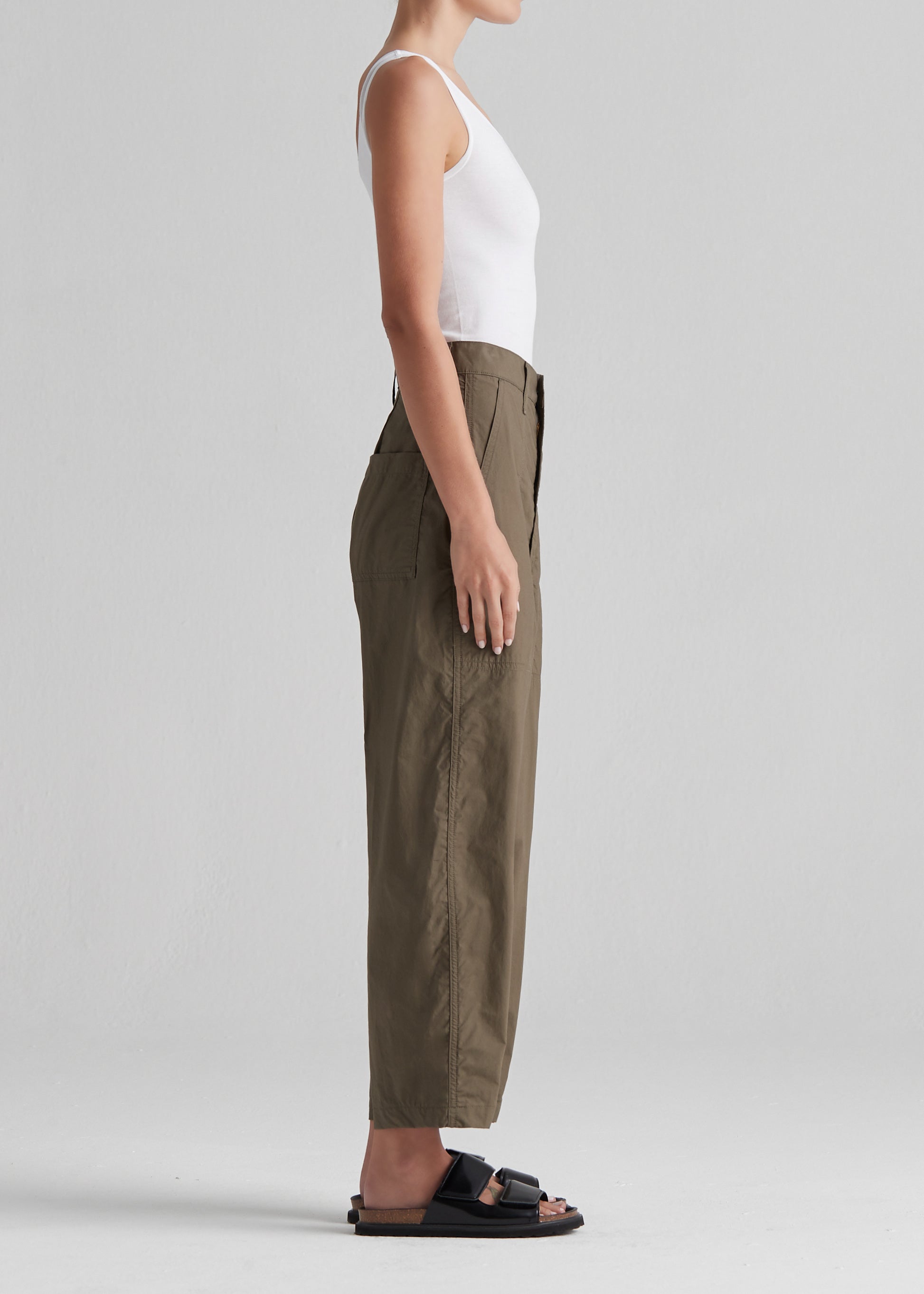 Clio Utility Pant IN OLIVE
