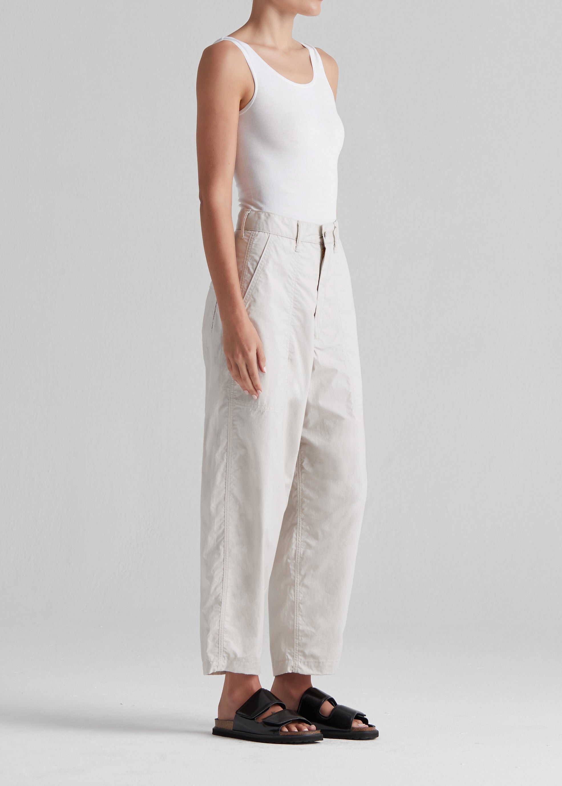 Clio Utility Pant IN OYSTER